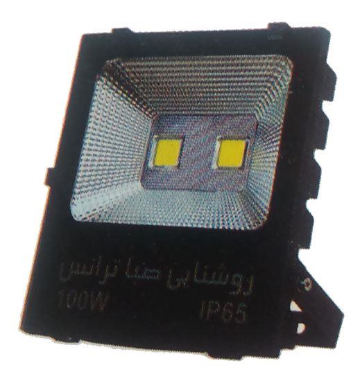 پرژکتور 100w  تخت (COB) صباترانس